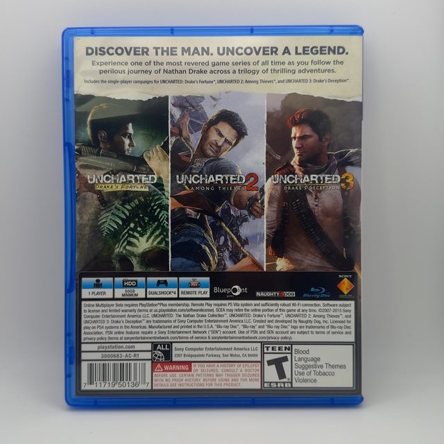 PS4 - Uncharted: The Nathan Drake Collection (photo 2)