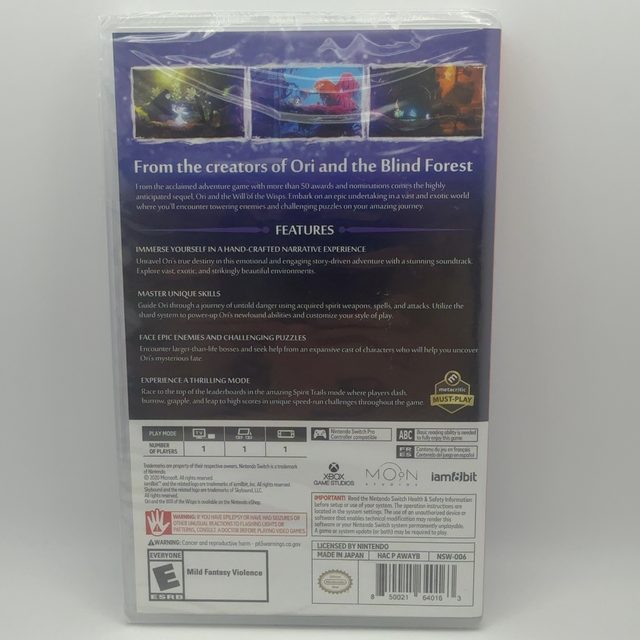 Nintendo Switch - Ori and the Will of the Wisps (photo 2)
