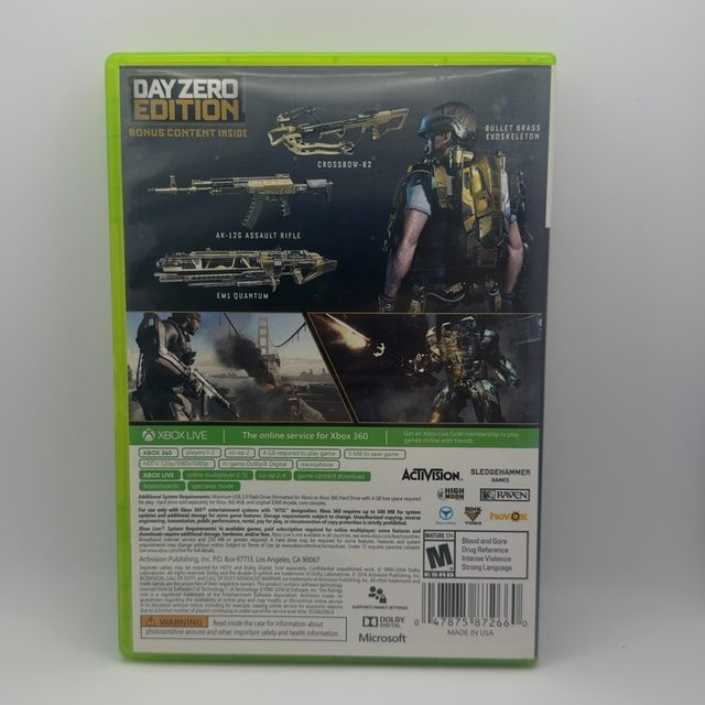 Xbox 360 - Call of Duty: Advanced Warfare - Day Zero Edition (photo 2)