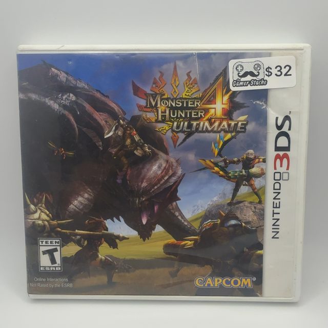 Nintendo 3DS - Monster Hunter 4 Ultimate