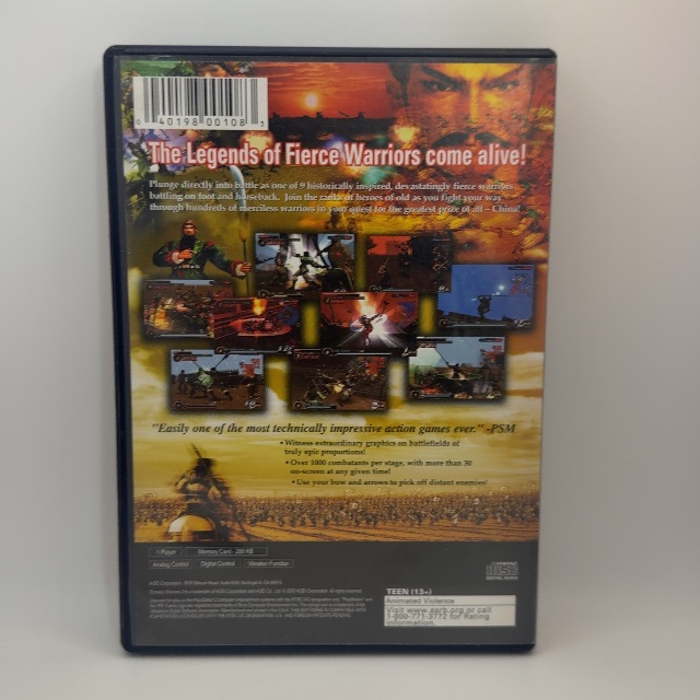 PS2 - Dynasty Warriors 2 (photo 2)