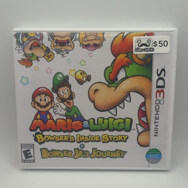Nintendo 3DS - Mario & Luigi Bowser's Inside Story + Bowser Jr.'s Journey