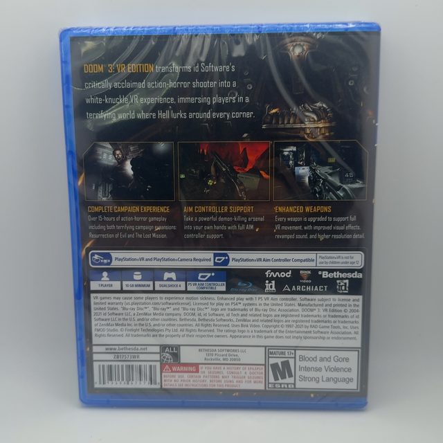 PS4 - Doom 3 VR edition (photo 2)