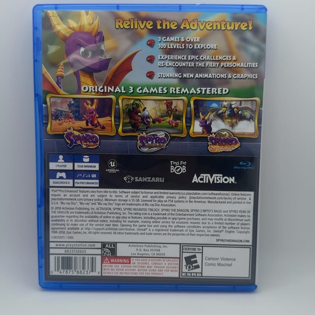 PS4 - Spyro Reignited Trilogy (photo 2)