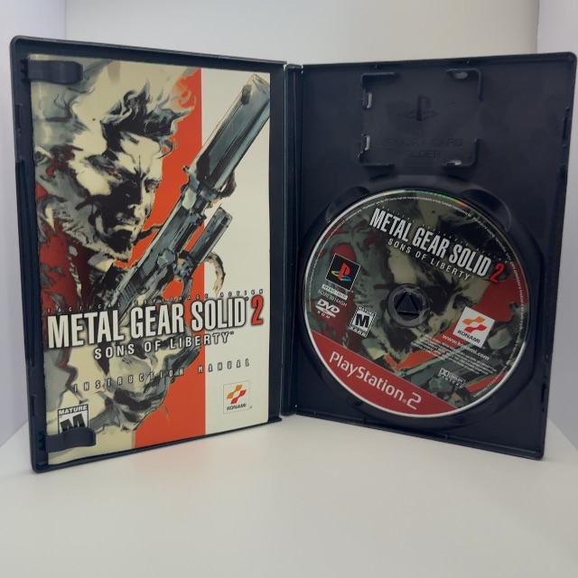 PS2 - Metal Gear Solid 2 Sons of Liberty (photo 3)