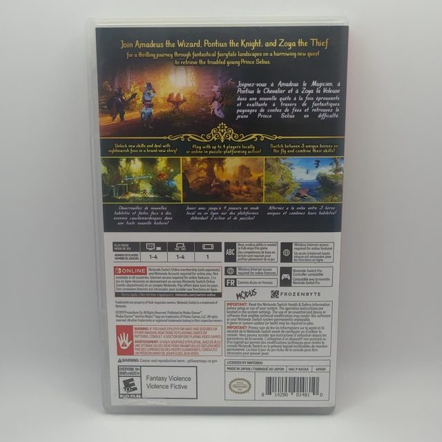 Nintendo Switch - Trine 4: The Nightmare Prince (photo 2)