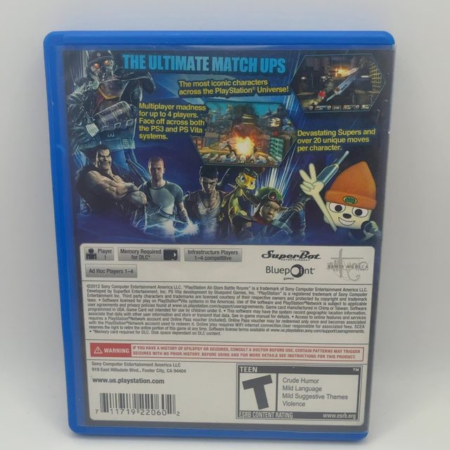 PSVita - PlayStation All-Stars Battle Royale (photo 2)
