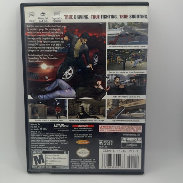 GameCube - True Crime: Streets of LA (photo 2)