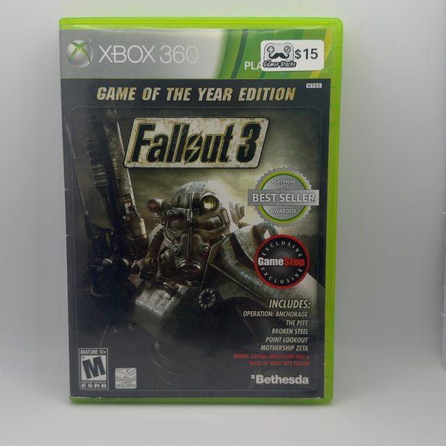 Xbox 360 - Fallout 3: Game of the Year Edition