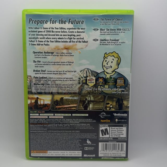 Xbox 360 - Fallout 3: Game of the Year Edition (photo 2)