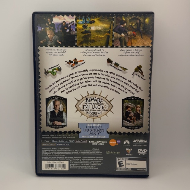 PS2 - Lemony Snicket's A Series of Unfortunate Events (photo 2)