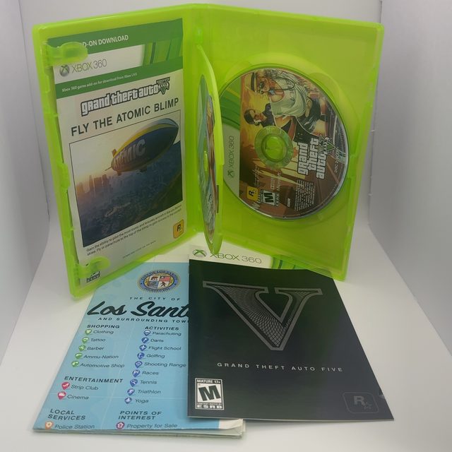 Xbox 360 - Grand Theft Auto V (photo 3)