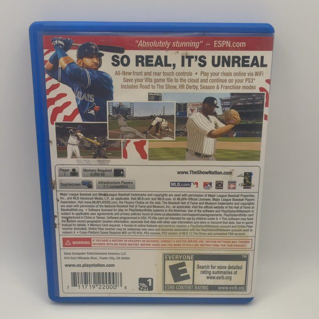 PSVita - MLB 12: The Show (photo 2)