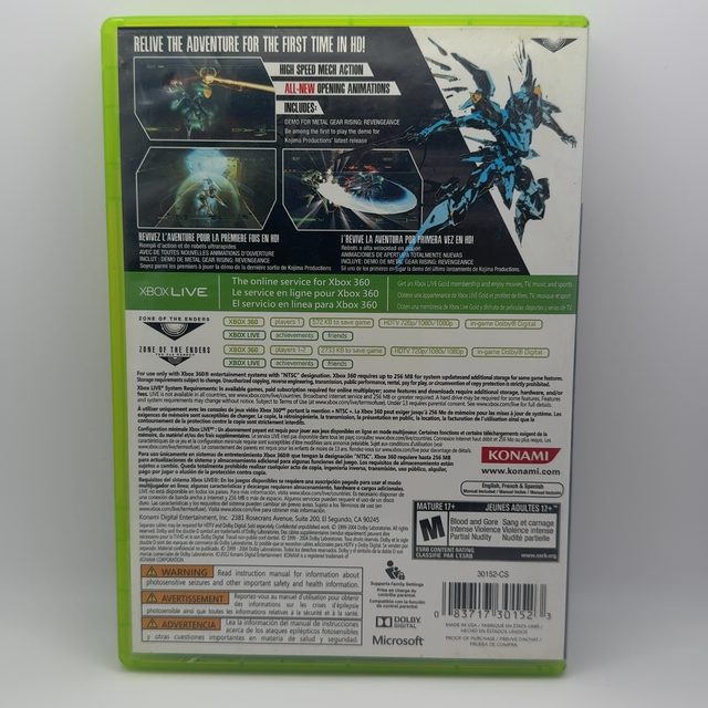 Xbox 360 - Zone of the Enders HD Collection (photo 2)