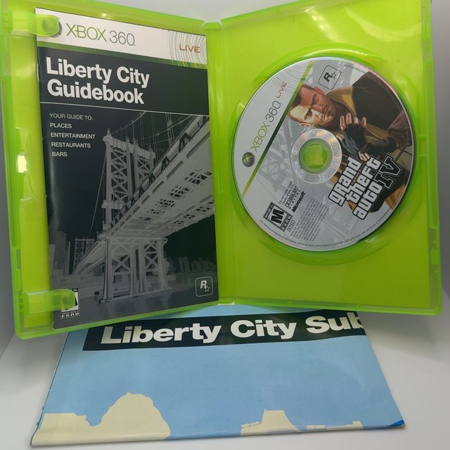 Xbox 360 - Grand Theft Auto IV (photo 3)
