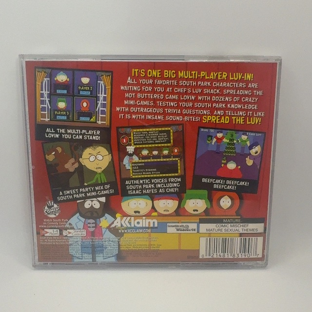 Sega Dreamcast - South Park: Chef's Luv Shack (photo 2)