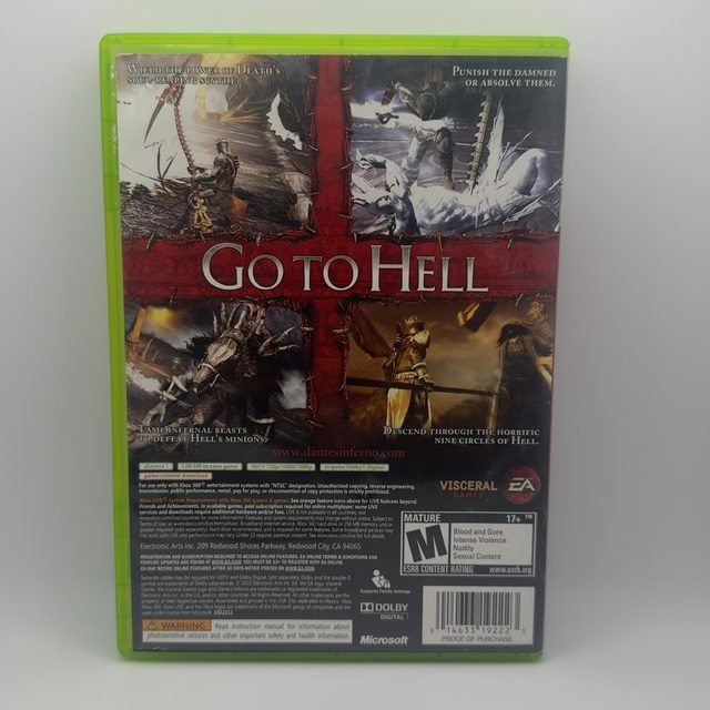 Xbox 360 - Dante's Inferno (photo 2)