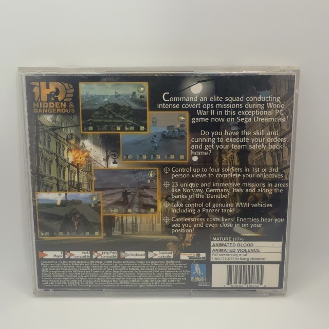 Sega Dreamcast - Hidden & Dangerous (photo 2)