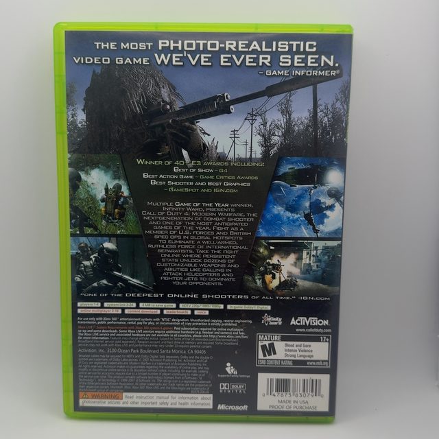 Xbox 360 - Call of Duty 4: Modern Warfare (photo 2)