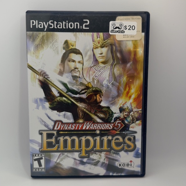 PS2 - Dynasty Warriors 5: Empires