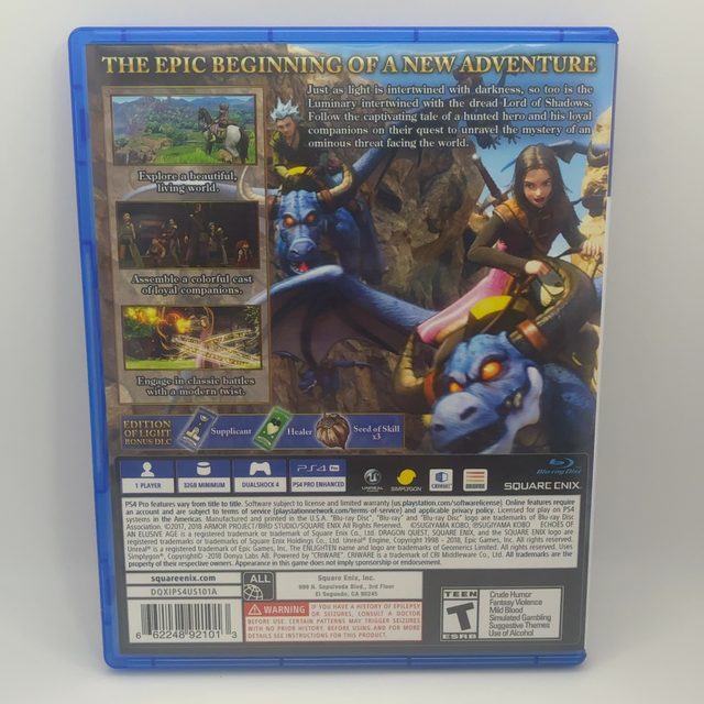 PS4 - Dragon Quest XI: Echoes of an Elusive Age (photo 2)