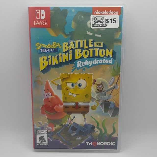 Nintendo Switch - SpongeBob SquarePants: Battle for Bikini Bottom - Rehydrated