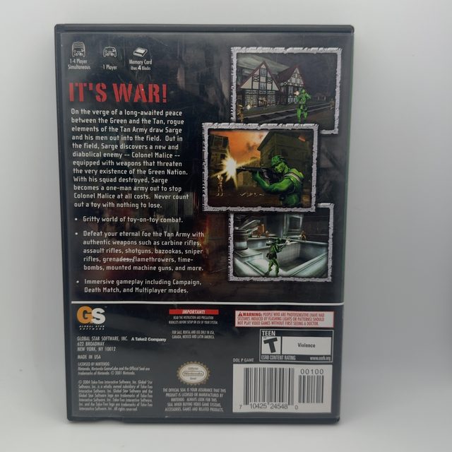GameCube - Army Men: Sarge's War (photo 2)