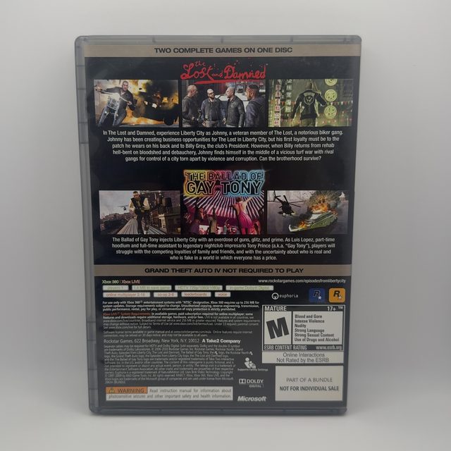 Xbox 360 - Grand Theft Auto Episodes From Liberty City (photo 2)