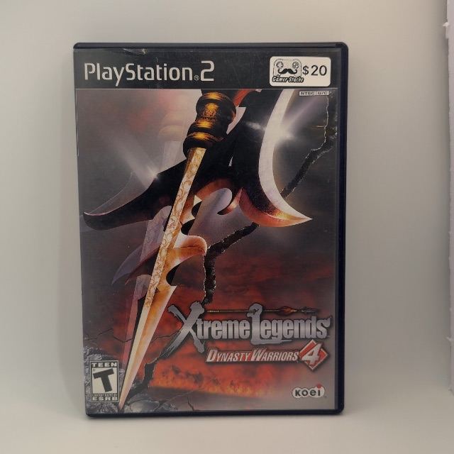PS2 - Dynasty Warriors 4: Xtreme Legends