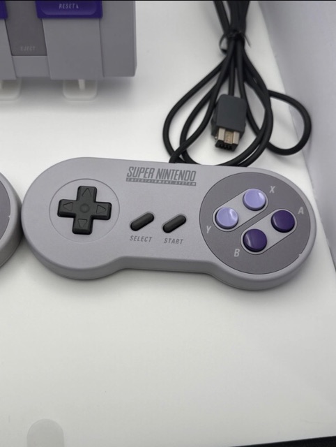 Super Nintendo SNES Classic Mini Console with 2 Controllers (photo 3)