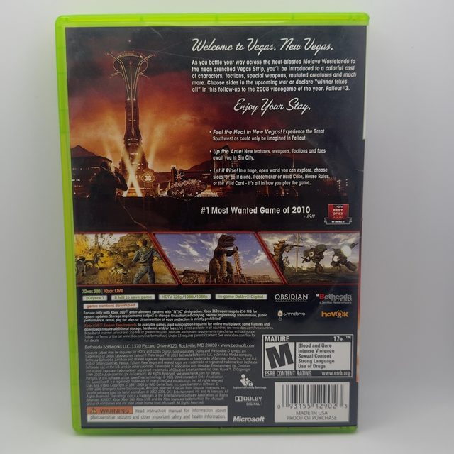Xbox 360 - Fallout: New Vegas (photo 2)