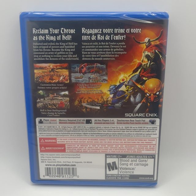 PSVita - Army Corps of Hell (photo 2)