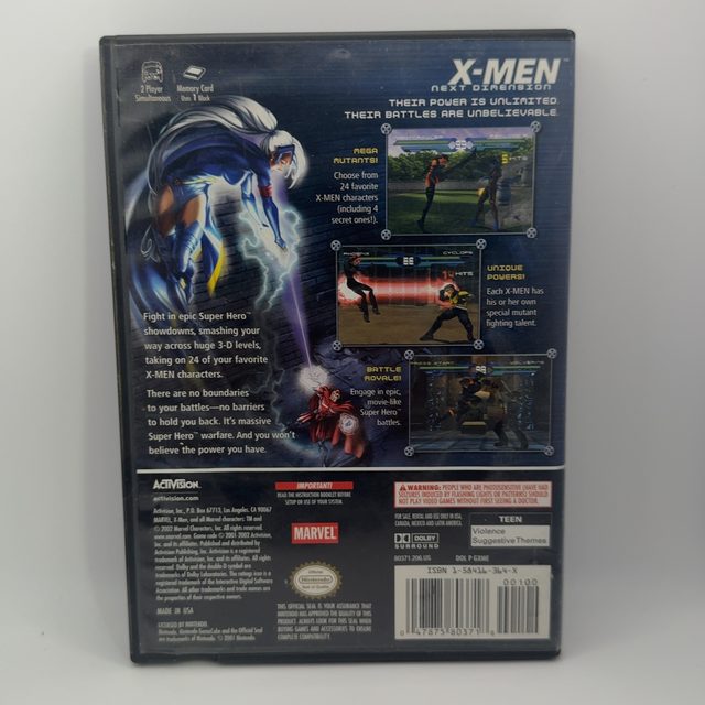 GameCube - X-Men: Next Dimension (photo 2)