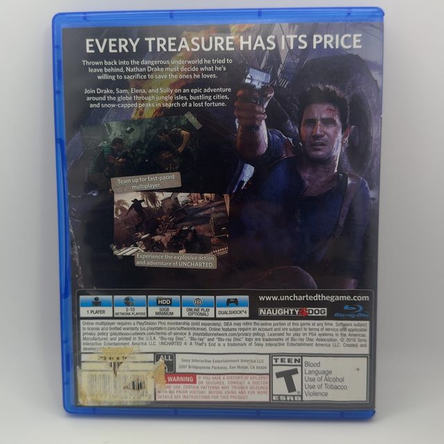 PS4 - Uncharted 4 A Thief's End (photo 2)