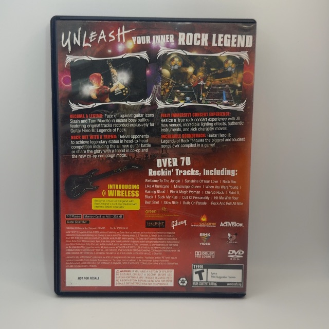 PS2 - Guitar Hero 3 (photo 2)