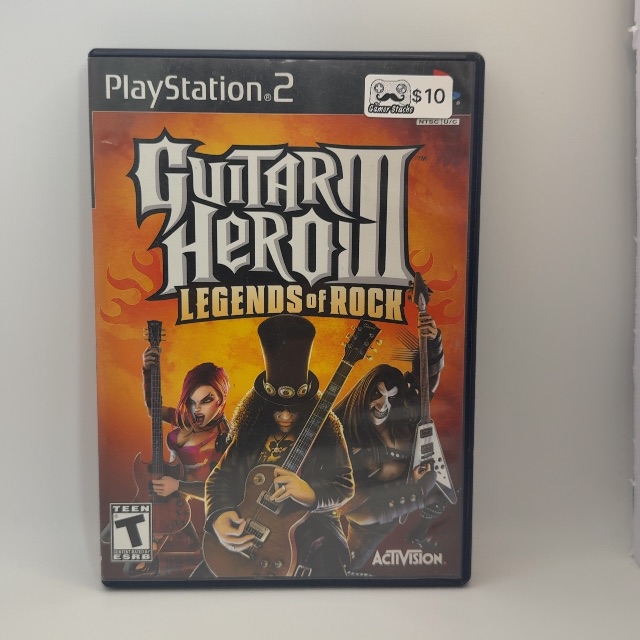 PS2 - Guitar Hero 3
