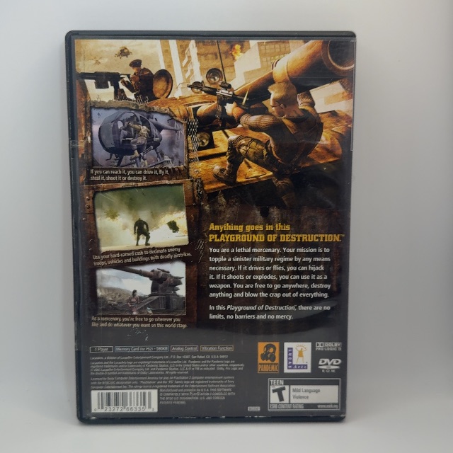 PS2 - Mercenaries: Playground of Destruction (photo 2)