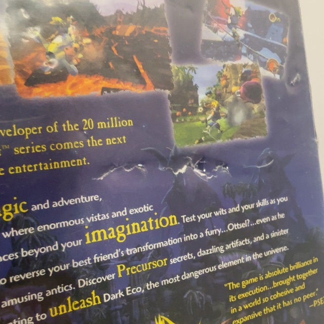 PS2 - Jak and Daxter: The Precursor Legacy (photo 3)