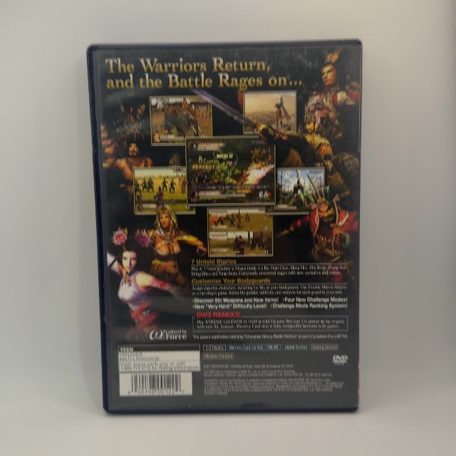 PS2 - Xtreme Legends Dynasty Warriors 3 (photo 2)