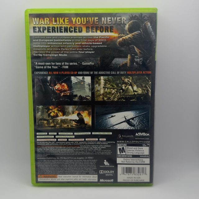 Xbox 360 - Call of Duty: World at War (photo 2)