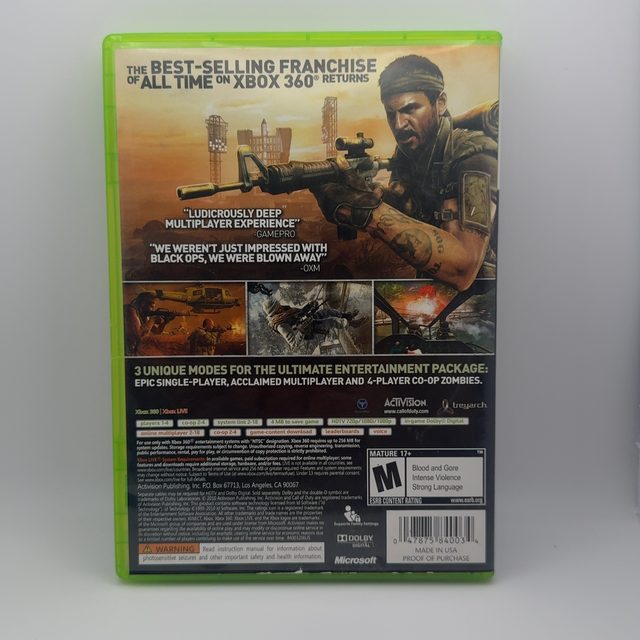 Xbox 360 - Call of Duty: Black Ops (photo 2)