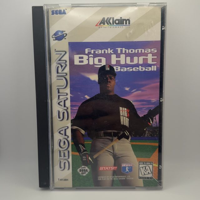 Sega Saturn - Frank Thomas Big Hurt Baseball