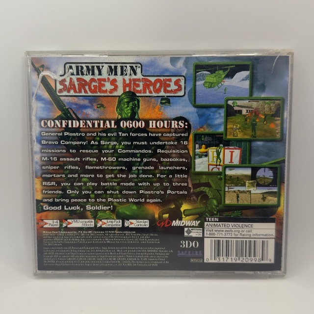 Sega Dreamcast - Army Men: Sarge's Heroes (photo 2)