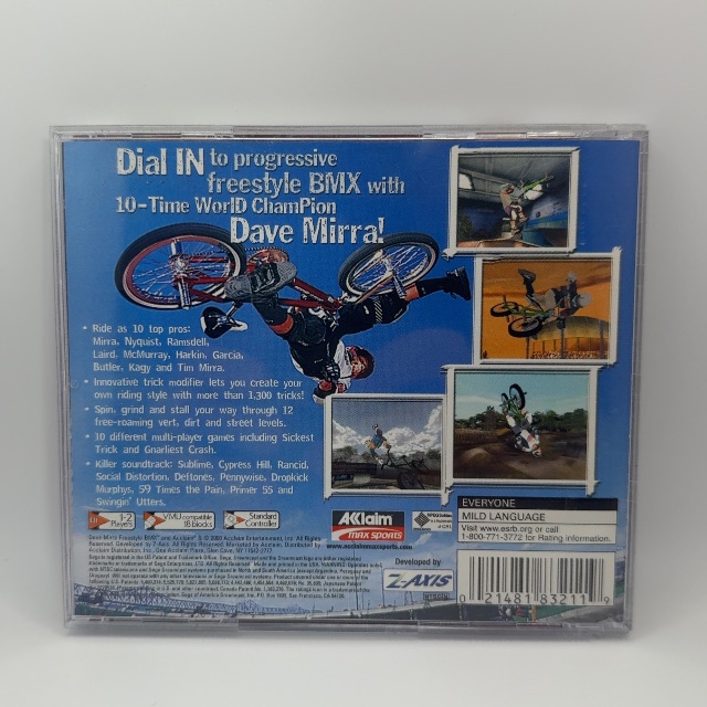 Sega Dreamcast - Dave Mirra Freestyle BMX (photo 2)
