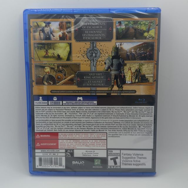 PS4 - The Quest for Excalibur (photo 2)