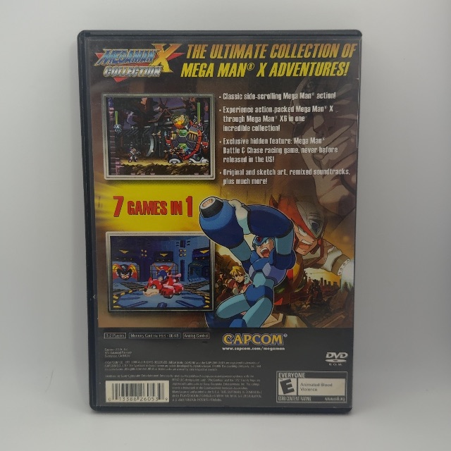 PS2 - Mega Man X Collection (photo 2)
