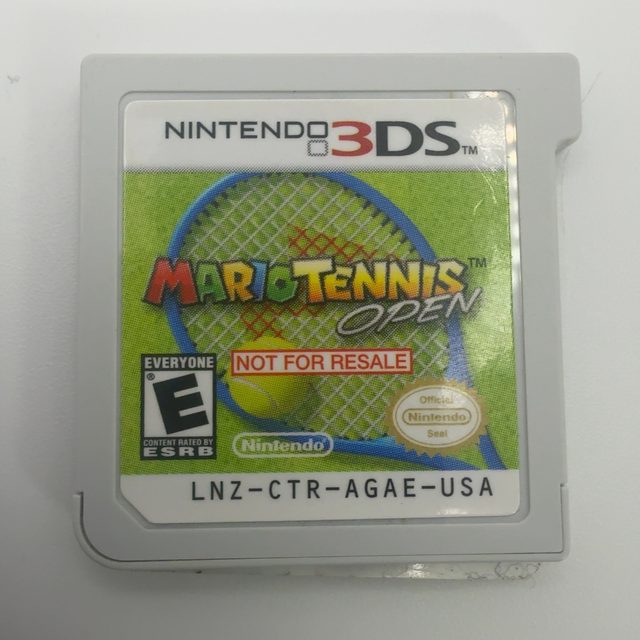 3DS - Mario Tennis Open (Not for Resale)